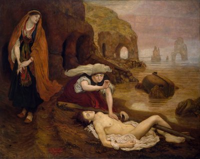 La découverte de Don Juan par Haidée - Ford Madox Brown